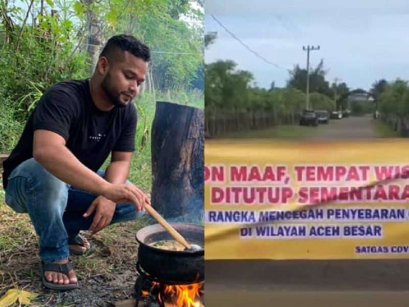 Wisata Aceh Besar di Tutup, Pedagang Kecil Surati Untuk Bupati Aceh Besar