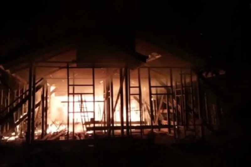 Satu Rumah di Aceh Timur ludes Dilalap Jago Merah