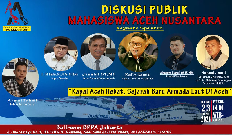BPPA Mengajak Pemuda dan Mahasiswa Aceh Perantauan Gelorakan Diskusi Publik
