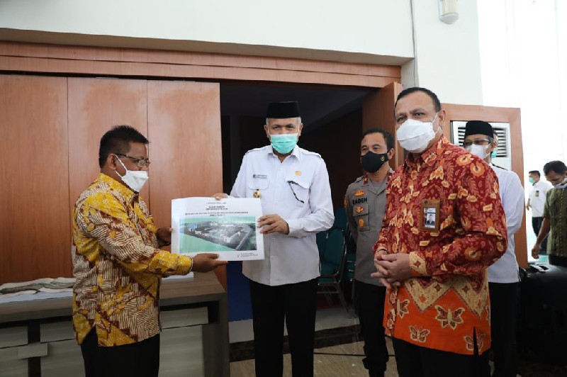 Disaksikan KPK, Tumpang Tindih Aset Pemko Banda Aceh dan Pemerintah Aceh Tuntas