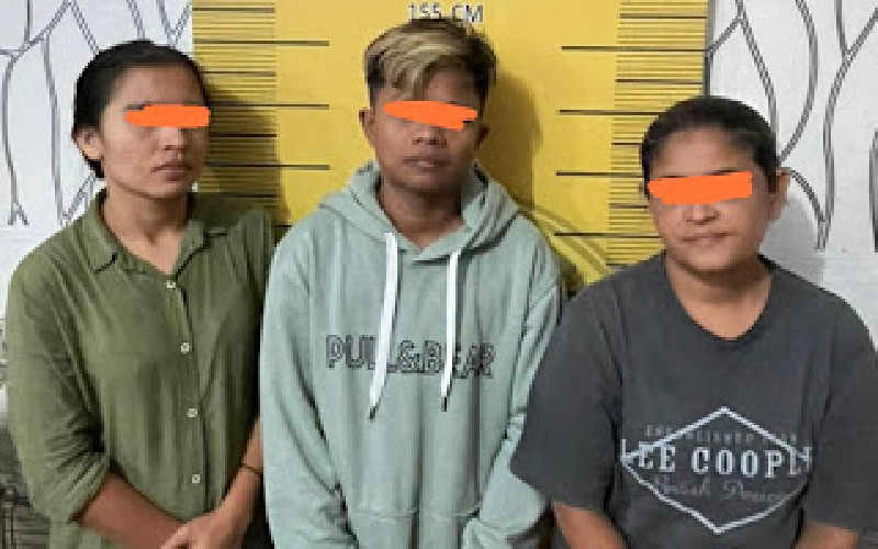 Tiga Wanita di Aceh Ditangkap Polisi Karena Menjadi Pengedar Sabu