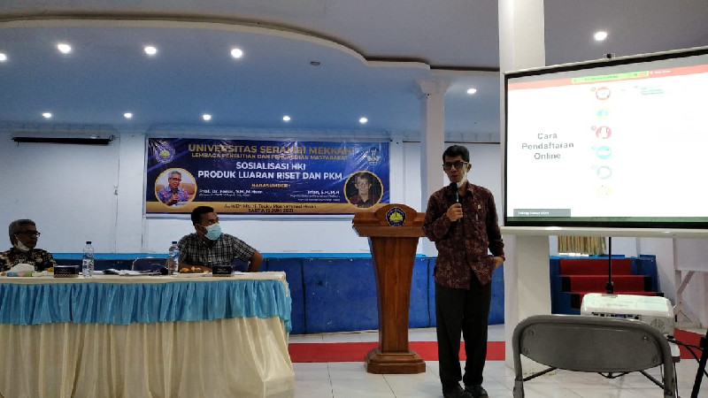 Kemenkumham Aceh Sosialisasi Perlindungan Hukum Kekayaan Intelektual di USM
