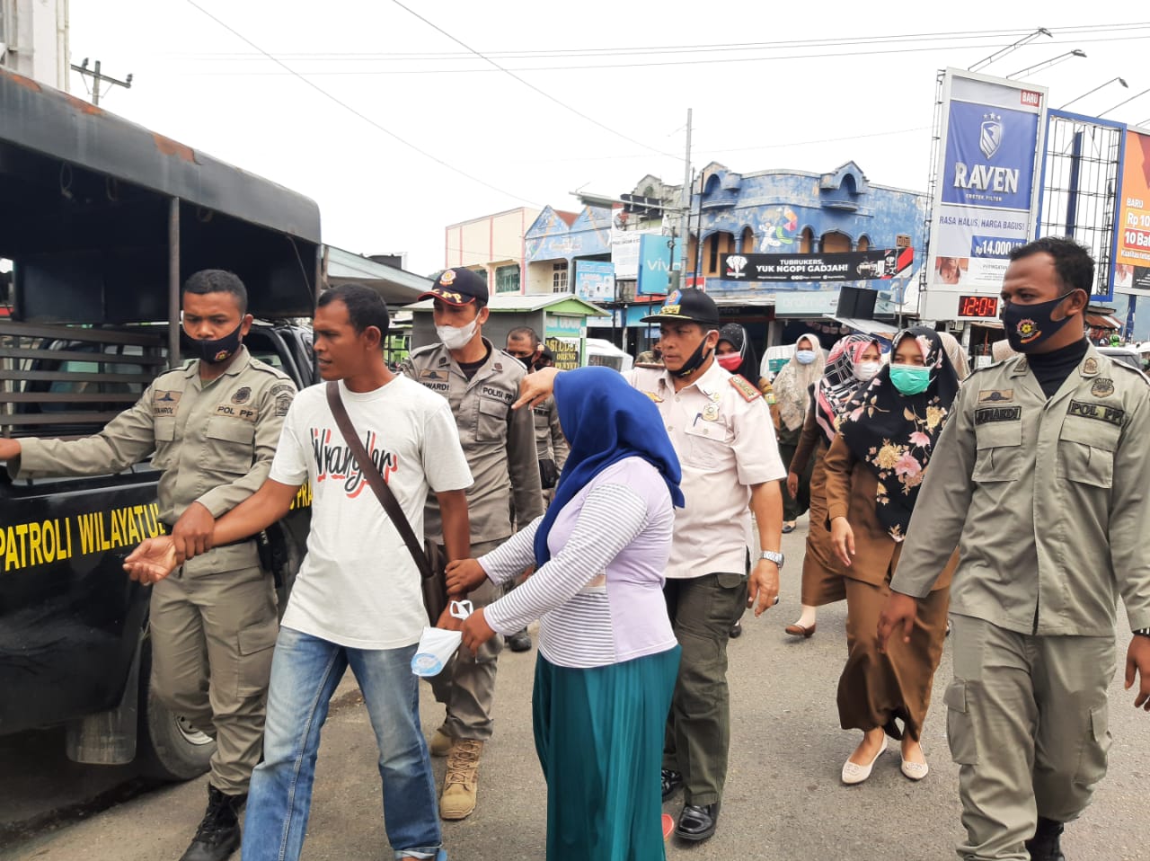 Gelandangan dan Pengemis di Aceh Besar Diangkut Satpol PP