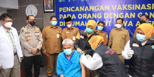 Pemerintah Aceh Canangkan Vaksinasi ODGJ di RS Jiwa