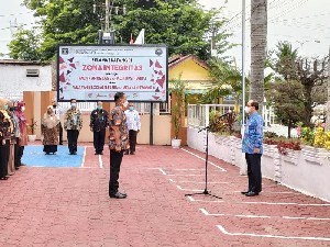Kakanwil Kemenkumham Aceh : Optimis Kanim Lhokseumawe Mampu Wujudkan Predikat WBK/WBBM