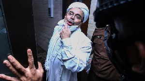 Habib Rizieq Berkata Kepada Hakim: Sampai Jumpa di Pengadilan Akhirat