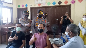 Hari Ke Lima, Warga Telah Divaksin Capai 2.493, Berakhir Sudah Vaksinasi Massal Banda Aceh