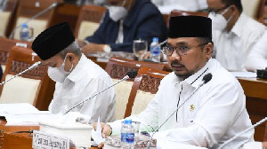 Menag Bantah Berita Hoaks Pembatalan Haji Karena Hutang, Menag Yaqut: Berita Sampah!