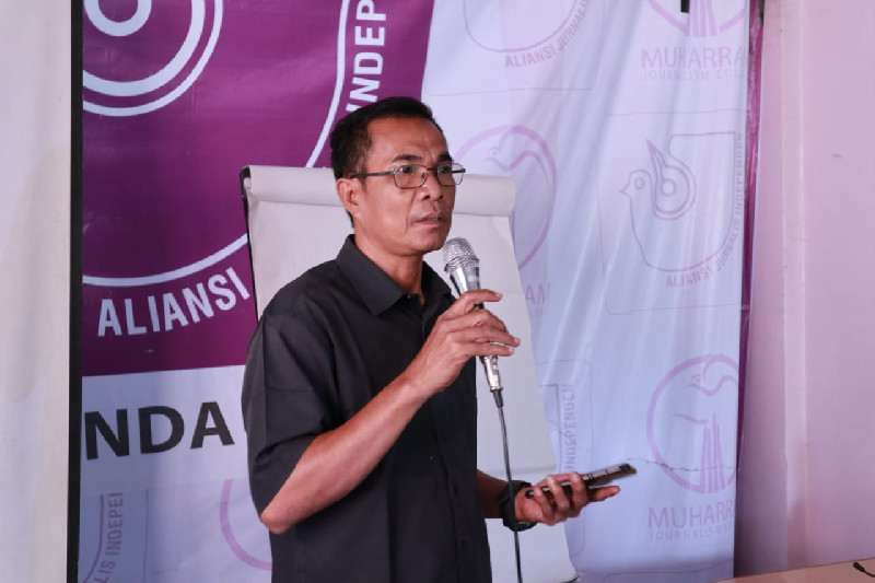 AJI Menagih Janji ke Kapolda Aceh untuk Menangkap Pelaku Pembakar Rumah Wartawan di Agara