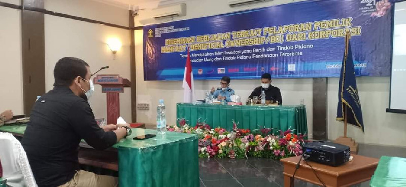 Kanwil Kemenkumham Aceh Diseminasi Kebijakan Beneficial Ownership dari Korporasi