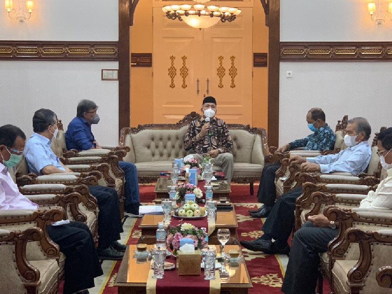 Gubernur Aceh Undang Rektor USK ke Pendopo, Tuntaskan Pembebasan Lahan