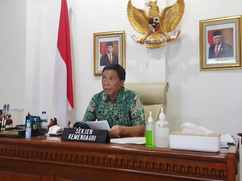 Kemendagri Apresiasi Pemprov Bali Tindaklanjuti Inmendagri PPKM Level-4 Lewat SE Gubernur