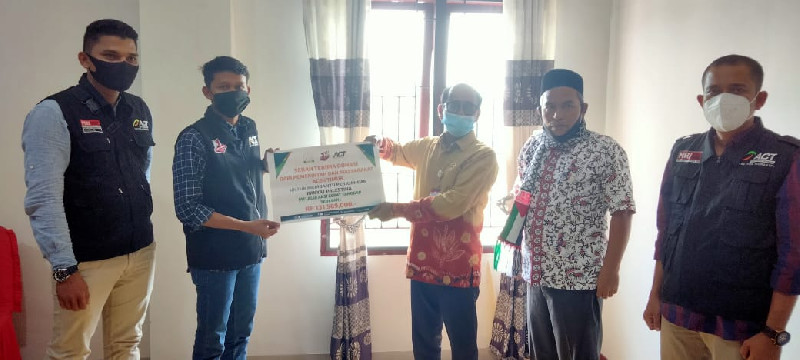 ACT Langsa Terima Donasi Untuk Palestina Dari Masyarakat dan Pemerintah Aceh Timur