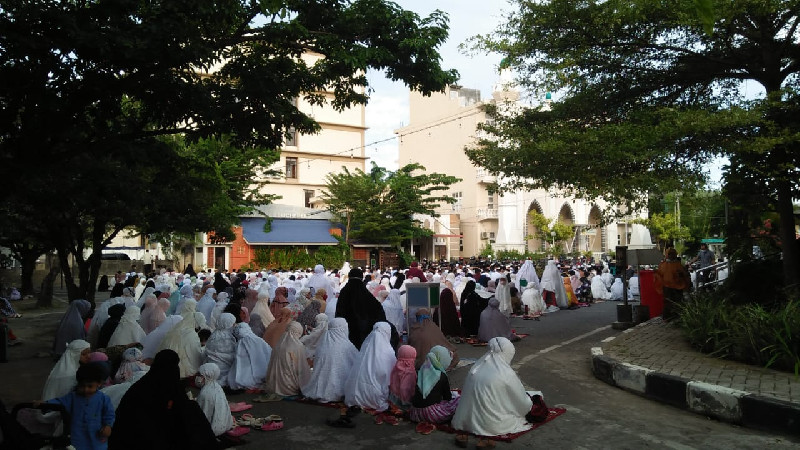 Masyarakat Banda Aceh laksanakan Shalat Idul Adha di Tengah Pandemi Covid-19