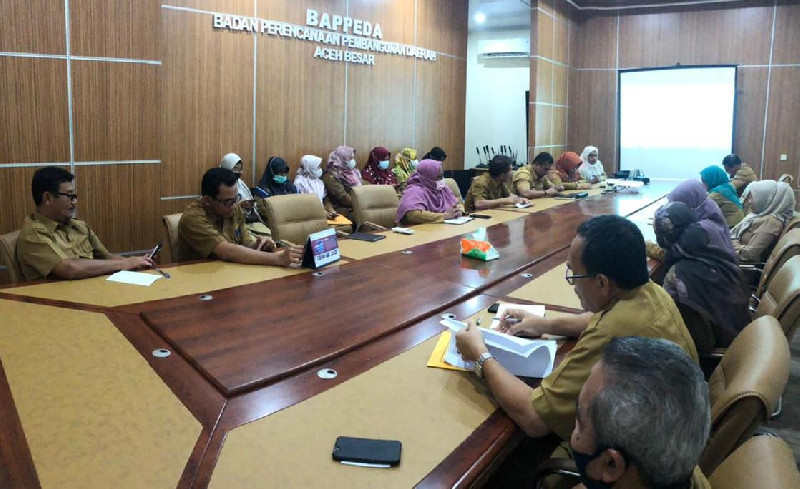 Bappeda Aceh Besar Gelar Persiapan Finalisasi RKPD 2022