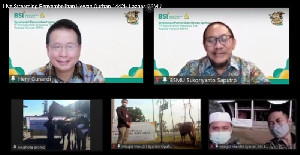 BSI Salurkan 15 Hewan Kurban ke Kantor Cabang Provinsi Aceh