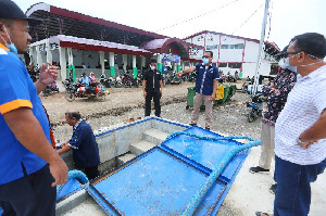 Dukung Pasar Al-Mahirah, PDAM Tirta Daroy Pastikan Ketersediaan Air