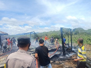 Ponpes Darussa’dah dilalap Api, 3 Unit Bangunan Terbakar Habis