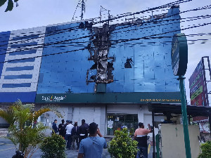 Walau Terbakar, Operasional Bank Aceh KPO Tetap Berjalan Normal