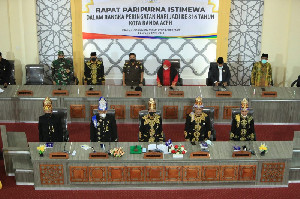 DPRK Gelar Sidang Paripurna HUT Banda Aceh ke-816