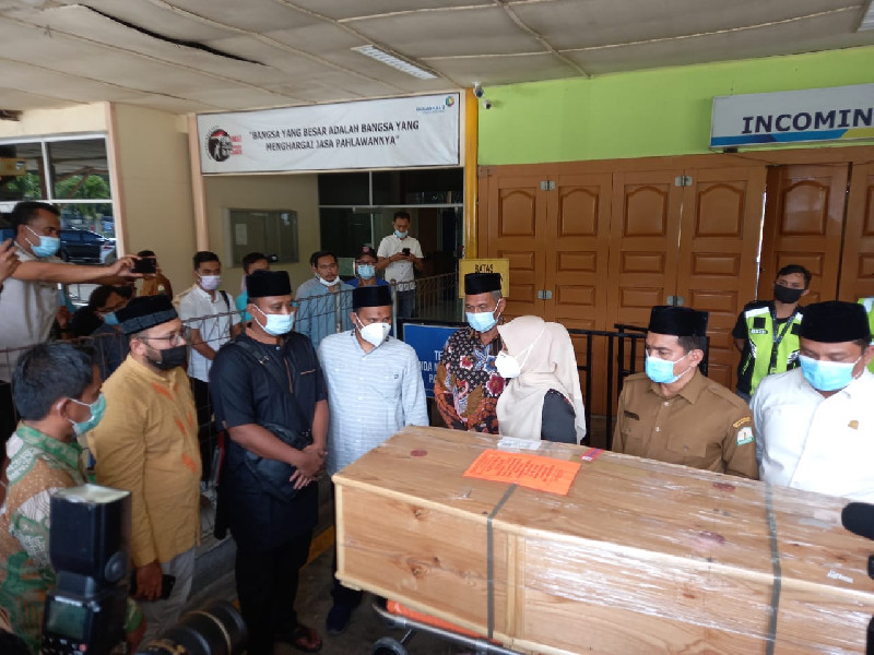 Jenazah Septia Ulfa Lestari Sudah Sampai Di Aceh