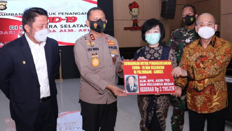 Keluarga Pengusaha Asal Aceh Sumbang Rp 2 T untuk Penanganan COVID-19