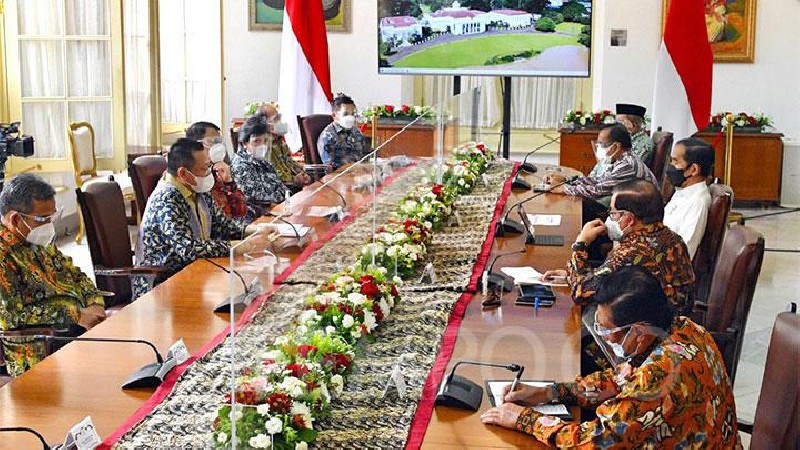 Jokowi Ditanya MPR Soal Peluang Amandemen Masa Jabatan Presiden, Ini Jawabannya