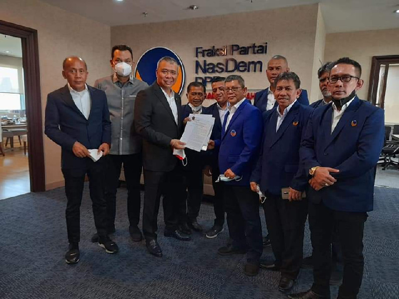 Taufiqul Hadi Sah Sebagai Ketua DPW Nasdem Aceh