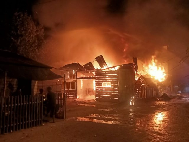 Sejumlah Rumah Terbakar di Lhokseumawe