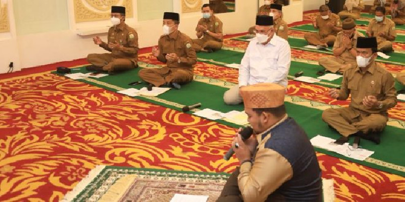 Sekda Aceh: Masker dan Vaksinasi, Komponen Penting Menanggulangi Covid-19