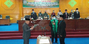 Dody Fahrizal Resmi Dilantik Jadi Anggota DPRK Aceh Tamiang Gantikan Syamsul Bahri