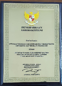 Gubernur Sampaikan Selamat Atas Penghargaan Abdibaktitani Kepada 4 Unit Kerja Distanbun Aceh