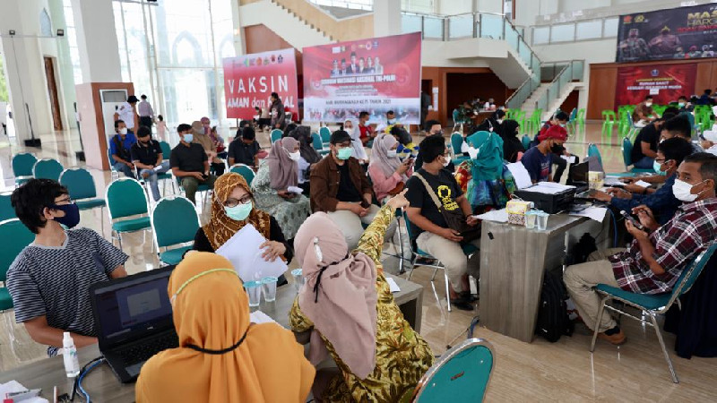 Antusiasme Masyarakat Untuk Vaksinasi Covid-19 di Aceh Masih Tinggi