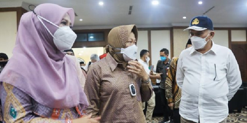 Mensos Nyatakan Kagum dan Bangga Atas Kinerja Jajaran Dinsos di Aceh