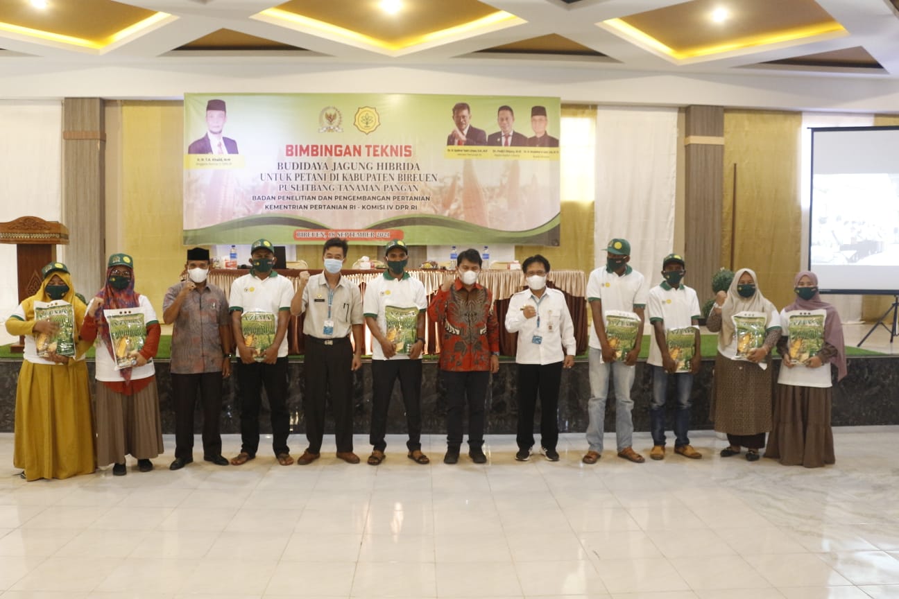 Litbang Kementan RI Gelar Bimtek Untuk Petani, TA Khalid : Siap Advokasi Keperluan Aceh