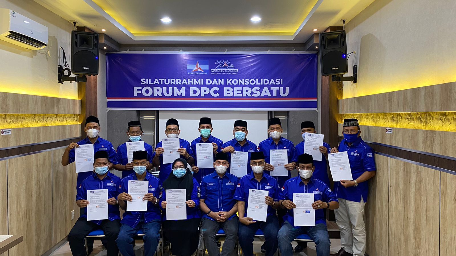 Jelang Musda Demokrat Aceh, Pendukung Muslim Berkumpul di Bireun