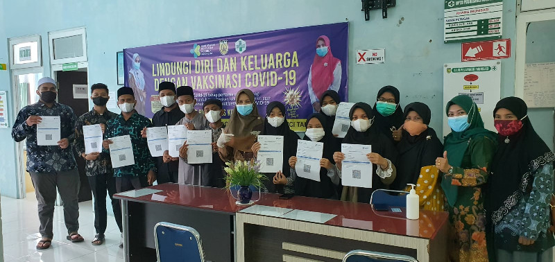 Anggota Kafilah Aceh Jalani Vaksinasi Covid-19 Jelang STQHN