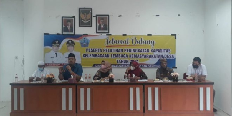 DPMG Aceh Latih Operator Gampong di Pijay Terkait Penataan Aset Gampong