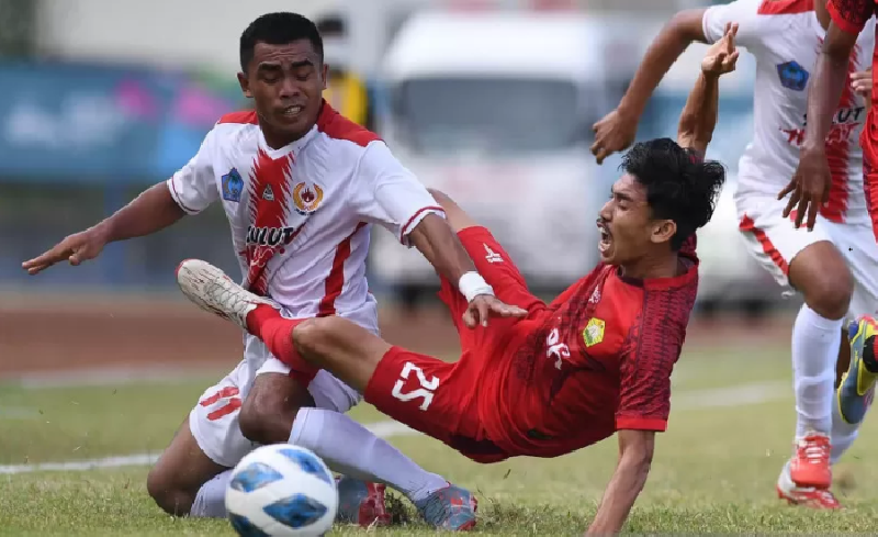 PON Papua: Tim Sepak Bola Putra Sulawesi Utara Kalahkan Aceh 2-1