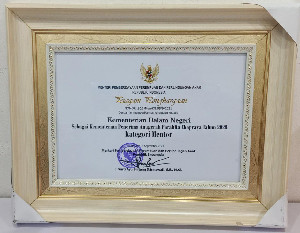 Kemendagri Raih Penghargaan Anugerah Parahita Ekapraya