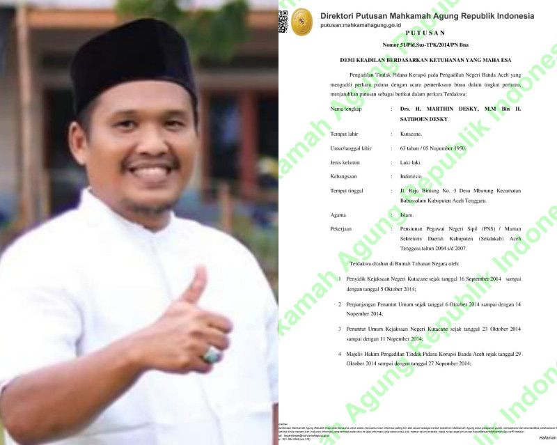 Sekda Agara Layak di Proses Hukum, Kajati Aceh Harus Tindak Lanjuti