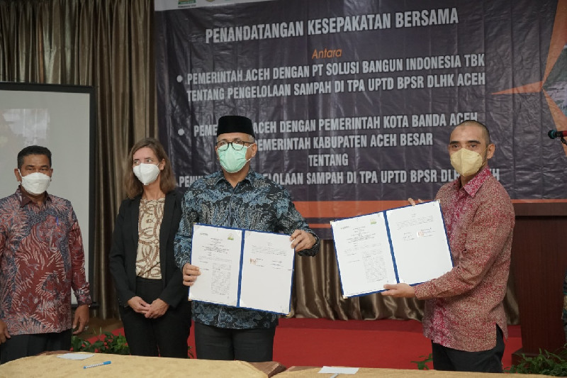 Siap Tangani Persoalan Sampah, Pemerintah Aceh Kerjasama dengan PT SBI