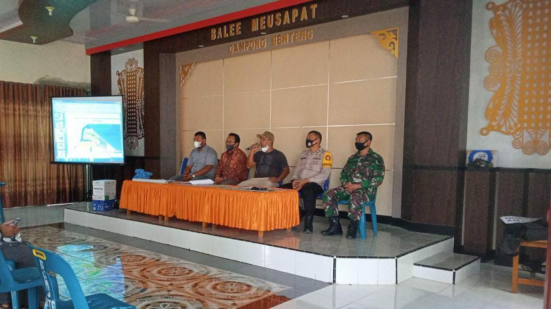 Gampong Benteng Gelar Pemilu BKM, Keuchik Harap Nama Desanya Menggema Seantero Aceh
