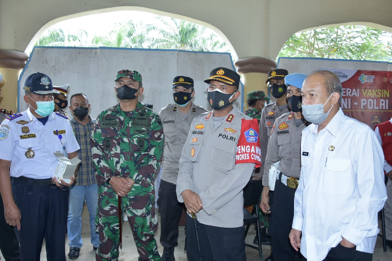 Kabupaten Aceh Tamiang Zona Merah, Masuk Pos Perbatasan Wajib Vaksin Covid-19