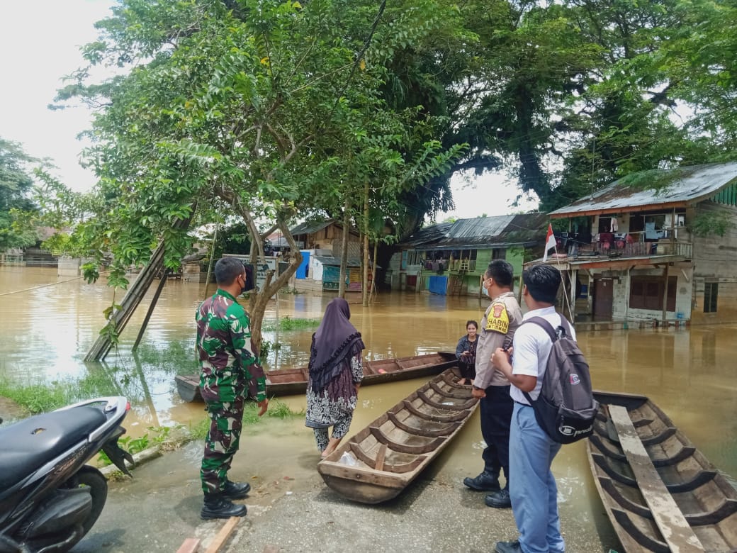 Aceh Tamiang Hujan Lebat, Puluhan Rumah di Tiga Desa Terendam Banjir