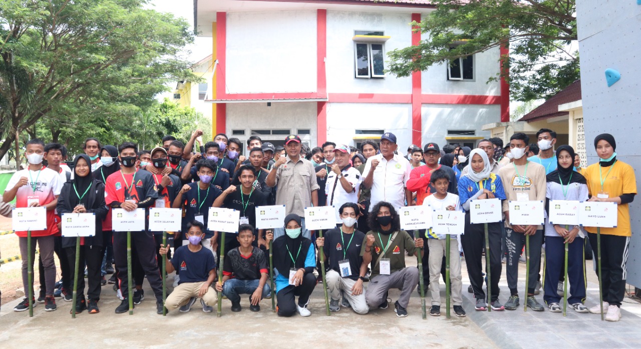 113 Atlet Panjat Tebing Aceh Perebutkan Tiket PORA Pidie