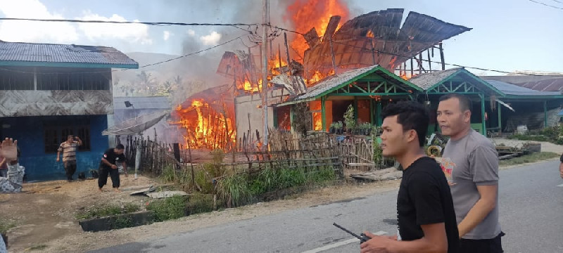 4 Rumah Dilalap Api di Gayo Lues, 4 Mobil Pemadam Dikerahkan