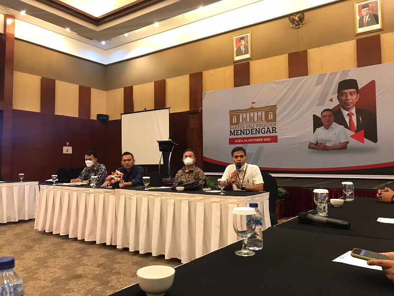 Deputi IV Staf Presiden RI Gelar KSP Mendengar, Jaring Aspirasi Rakyat Aceh