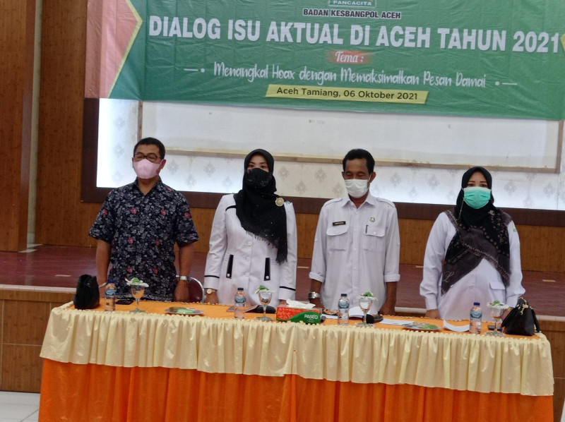 Kesbangpol Aceh dan Pemda Atam Laksanakan Dialog Isu Aktual di Aceh