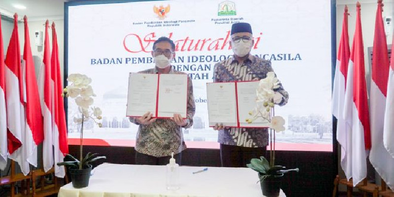 BPIP dan Pemerintah Aceh Teken MoU Pembinaan Ideologi Pancasila